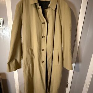 Bill Blass Tan Trench Coat
